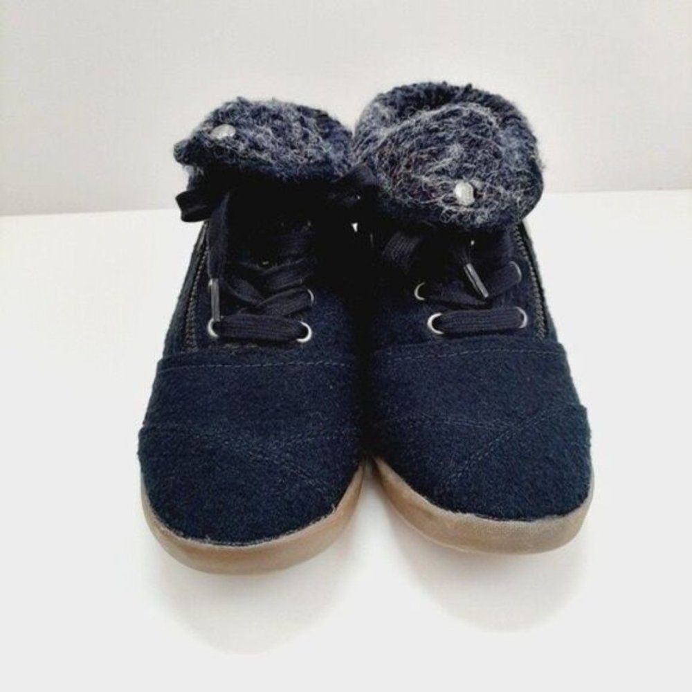 New - CALL IT SPRING Women's Ashlee Ankle Booties Shootie Navy Sneaker Sz 6 - Picture 6 of 12